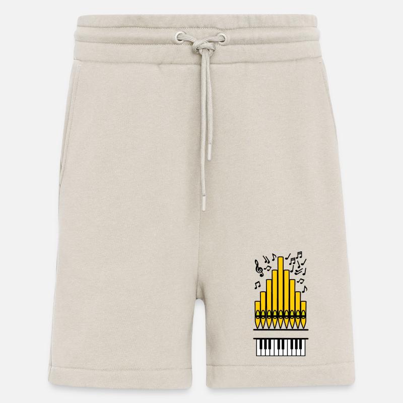 Logo Kirchenorgel Kupfer Orgelpfeifen - Shorts - made by SPREAD - WARM CLAY