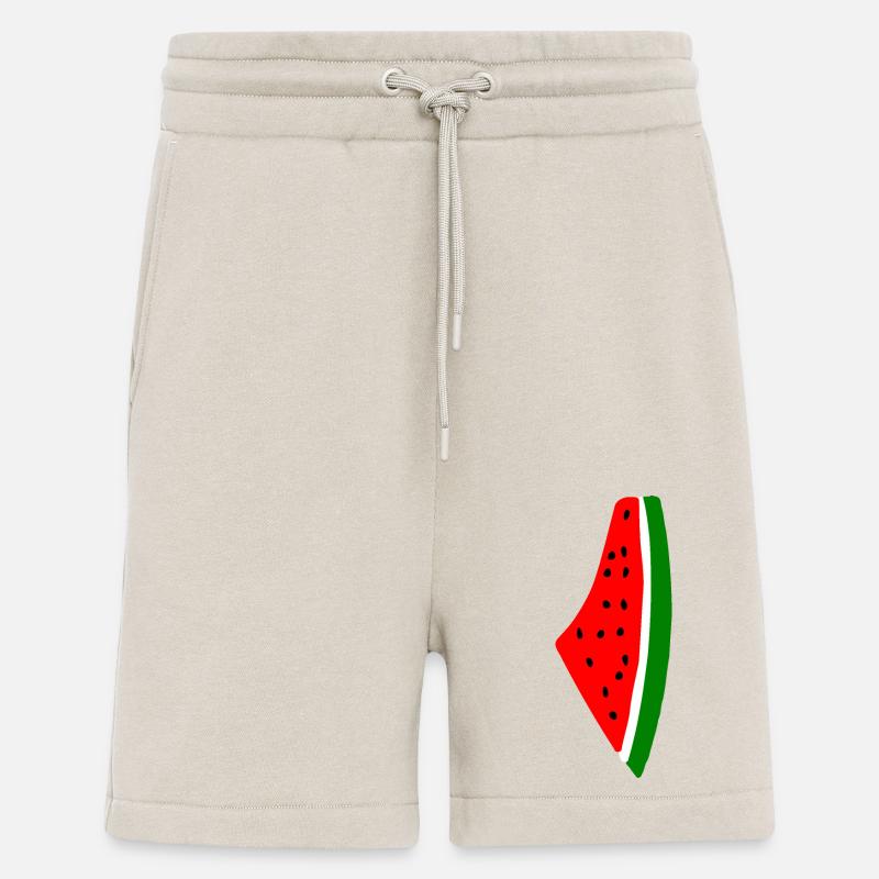 Melon pastèque - Short bio décontracté fabriqué en UE - WARM CLAY