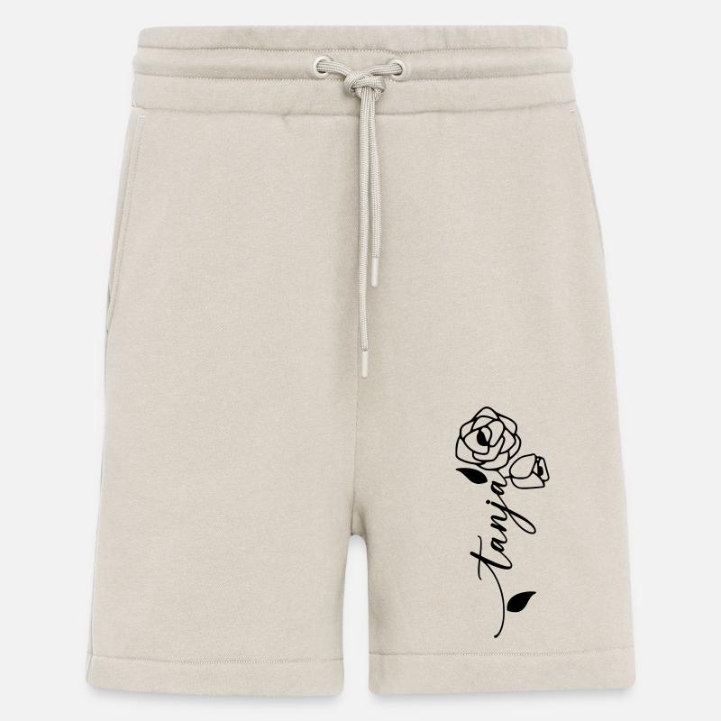 Tanja Nom Prénom Fleur - Short bio décontracté fabriqué en UE - WARM CLAY