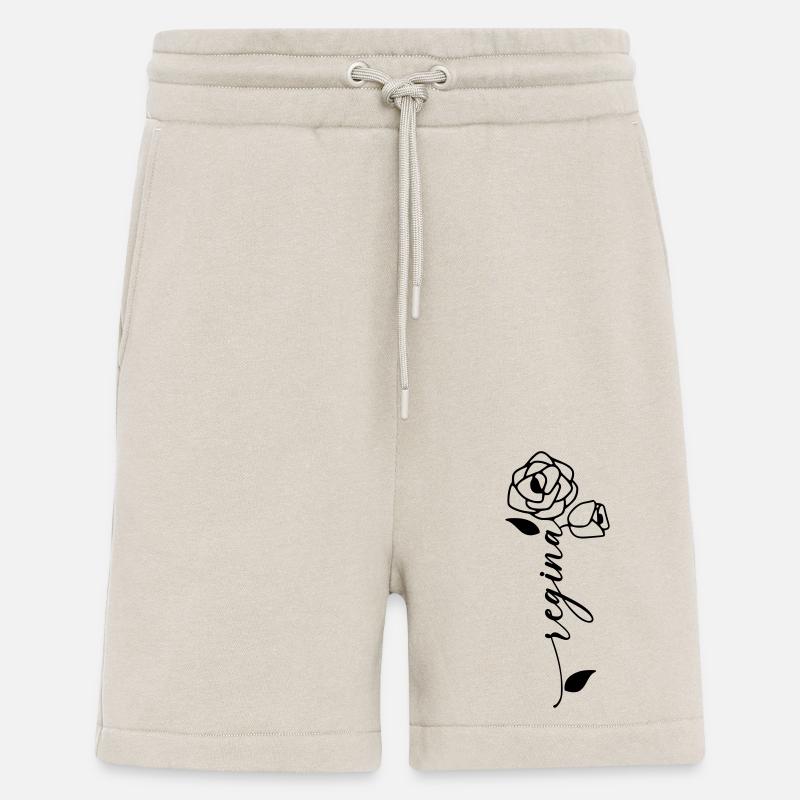 Regina Nom Prénom Nom Fleur - Short bio décontracté fabriqué en UE - WARM CLAY