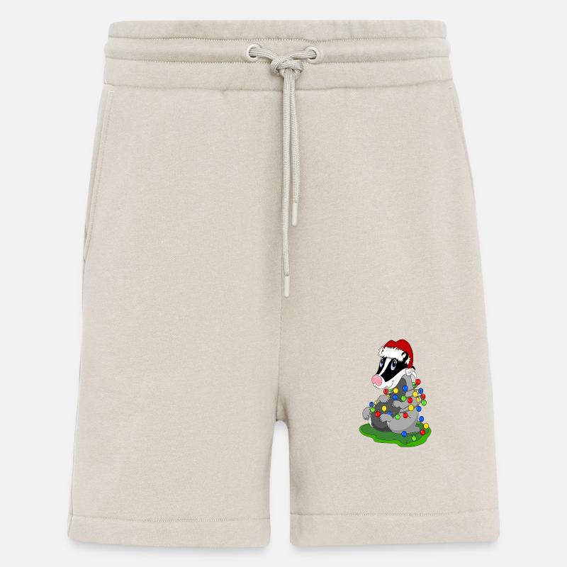 Weihnachtsdachs - Shorts - made by SPREAD - WARM CLAY