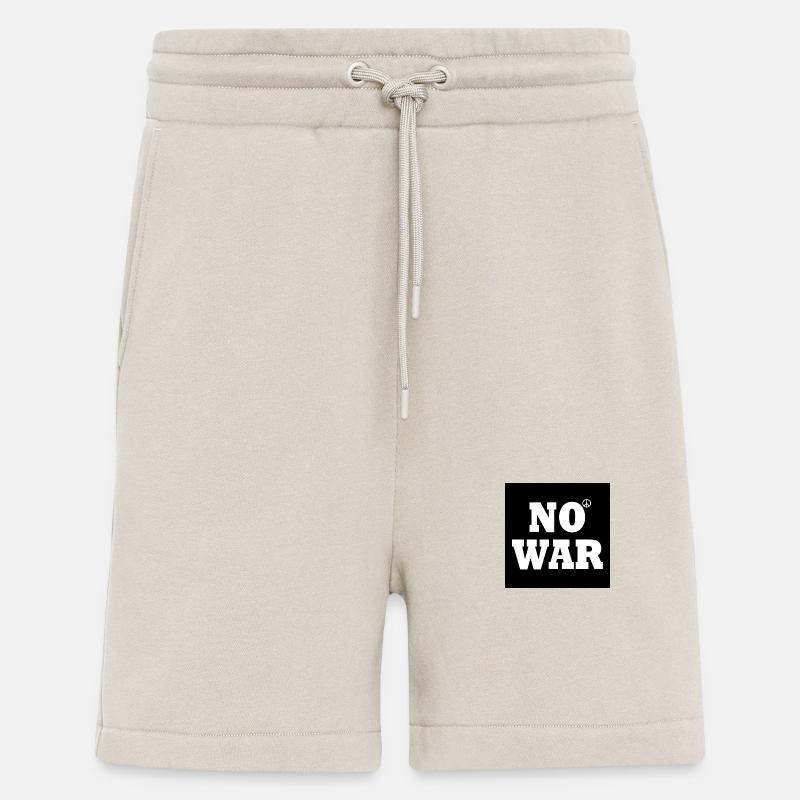 No war - Short bio décontracté fabriqué en UE - WARM CLAY