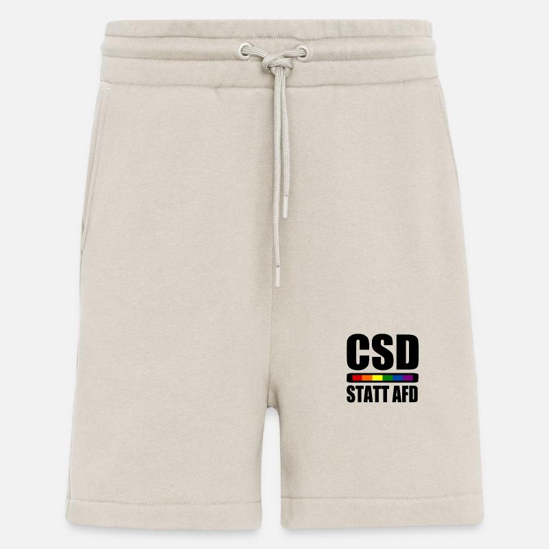 Csd statt afd - Shorts - made by SPREAD - WARM CLAY