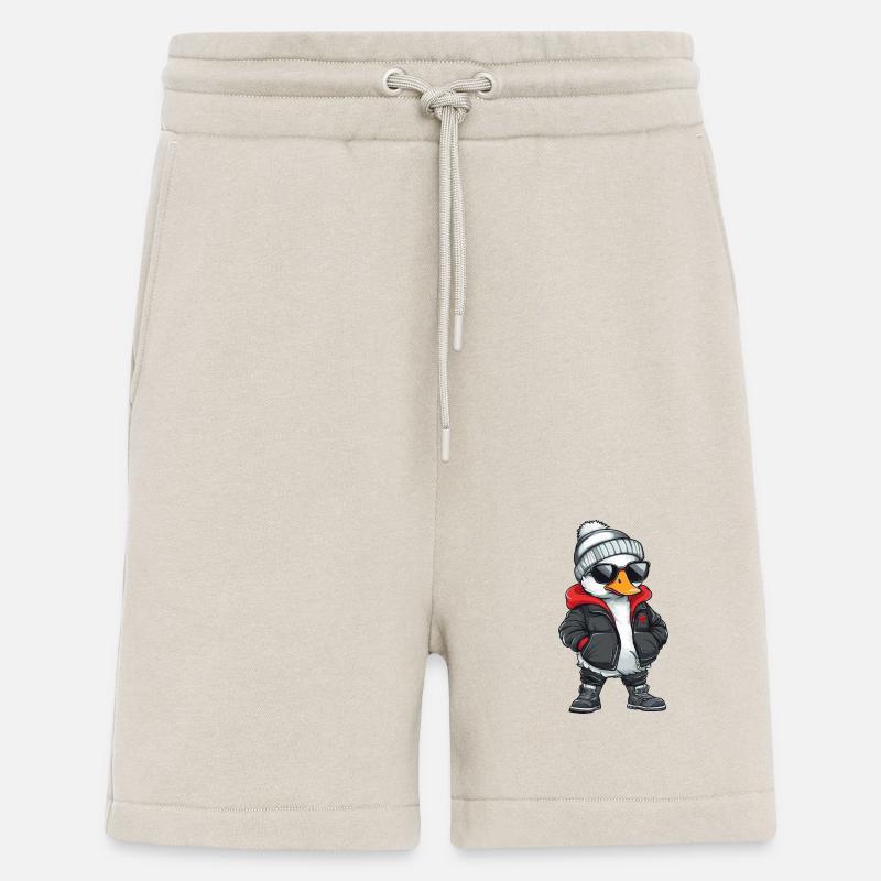 Gans Winter Comic - Shorts - made by SPREAD - WARM CLAY