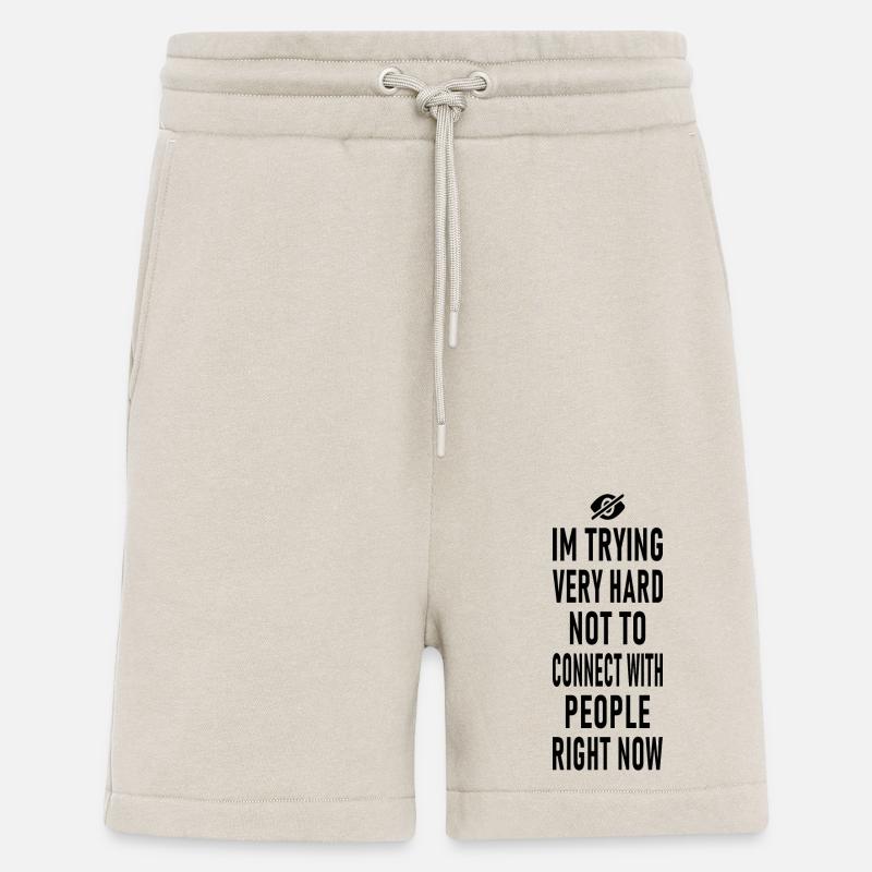 Sozialer Sarkasmus - Shorts - made by SPREAD - WARM CLAY