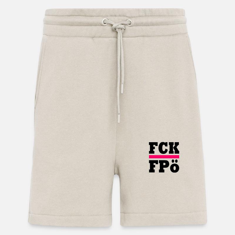Fck fpö - Shorts - made by SPREAD - WARM CLAY