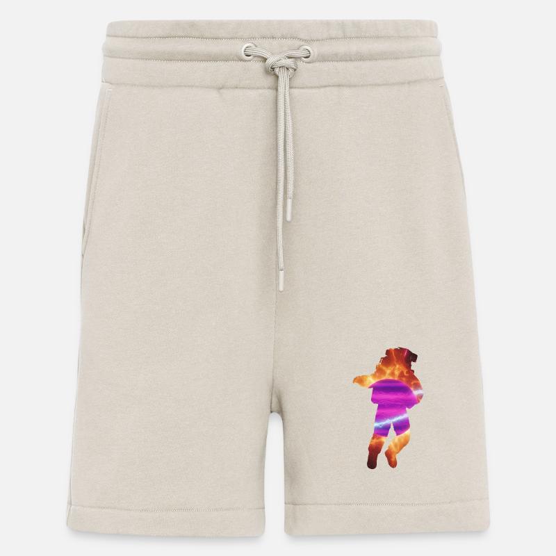 Sprung durch Neon Nebula - Shorts - made by SPREAD - WARM CLAY