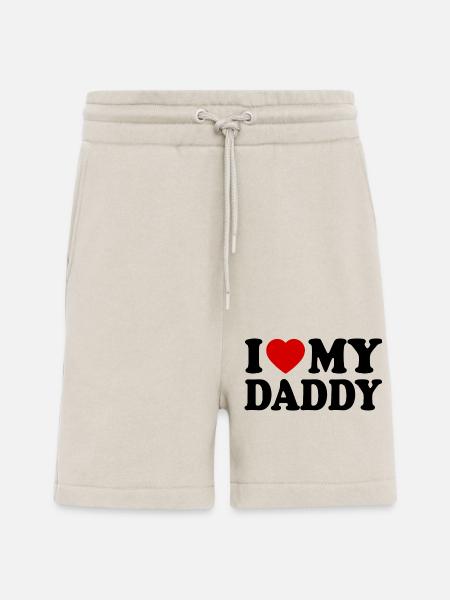 I love my daddy - Shorts - made by SPREAD - WARM CLAY