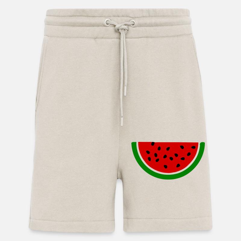 Melon pastèque - Short bio décontracté fabriqué en UE - WARM CLAY