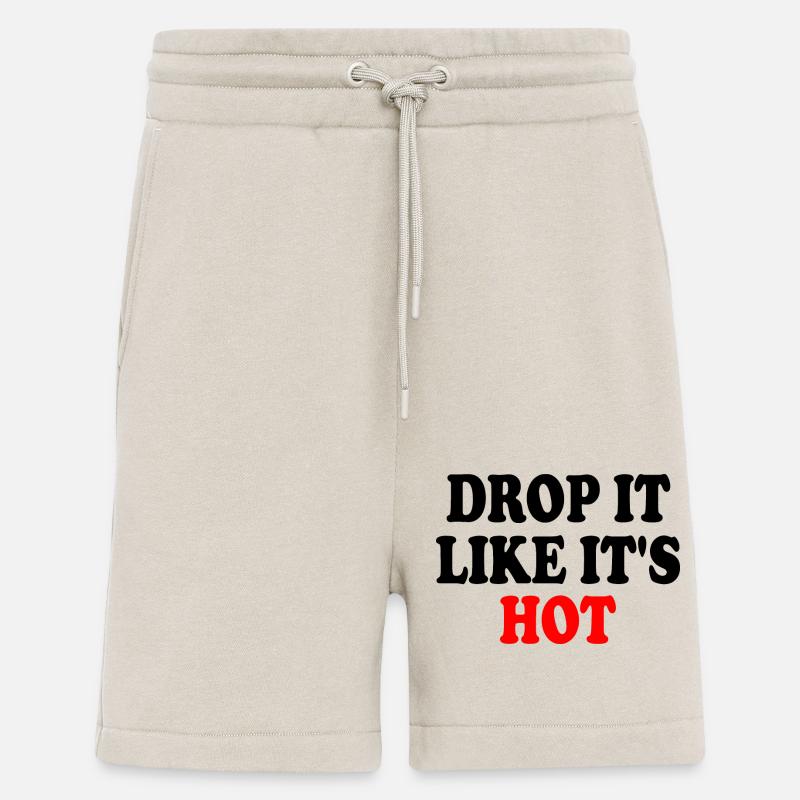 drop it like its hot - Shorts - made by SPREAD - WARM CLAY