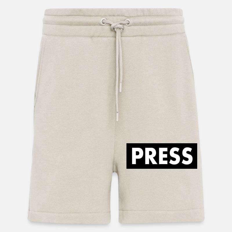 Press - Short bio décontracté fabriqué en UE - WARM CLAY