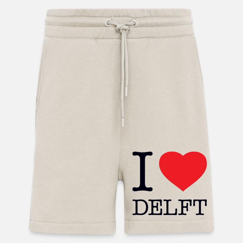 J’ADORE DELFT - Short bio décontracté fabriqué en UE - WARM CLAY