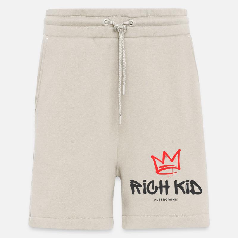 Rich Kid Alsergrund - Short bio décontracté fabriqué en UE - WARM CLAY