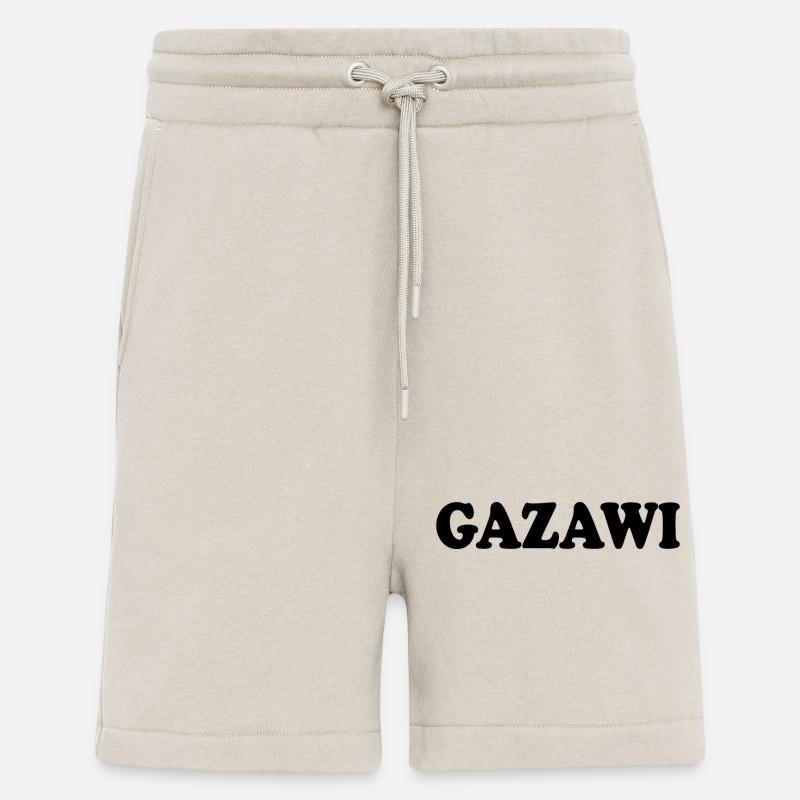 Gazawi gaza - Short bio décontracté fabriqué en UE - WARM CLAY