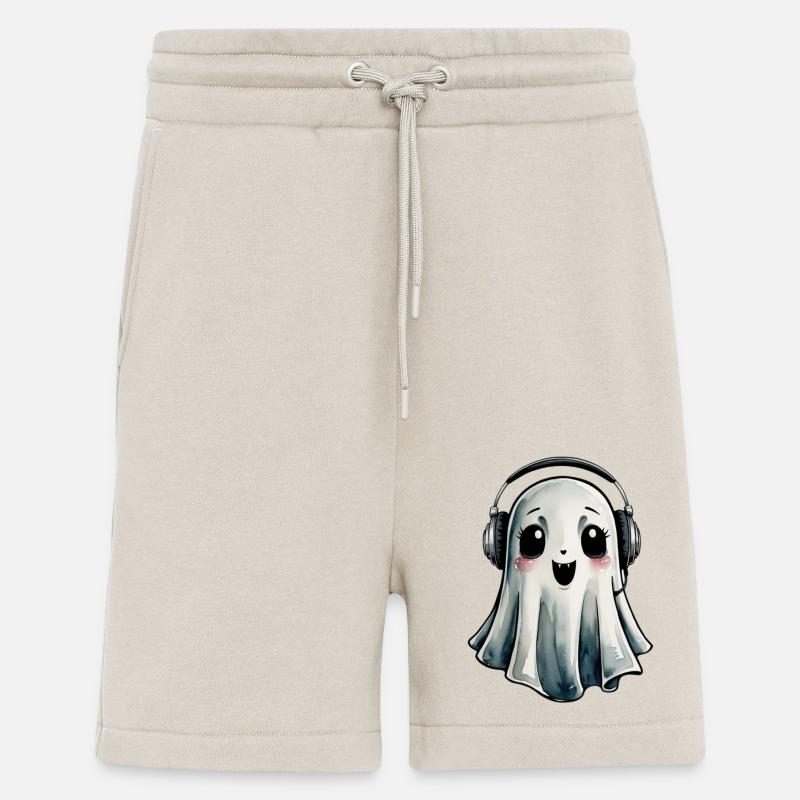 Cute Vampire Ghost - Shorts - made by SPREAD - WARM CLAY