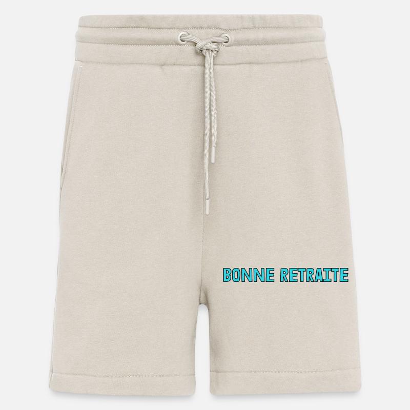 RETRAITE. RETRAITE. RETRAITEE. RETRAITE - Short bio décontracté fabriqué en UE - WARM CLAY