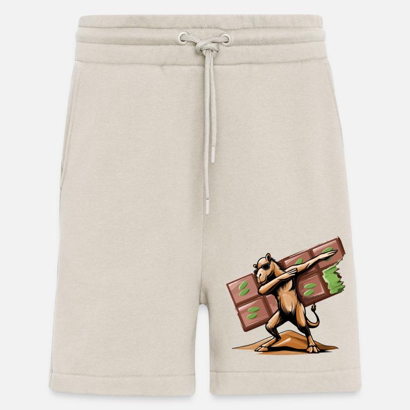 Dabbing Dromedar und Dubai-Vibes - Shorts - made by SPREAD - WARM CLAY