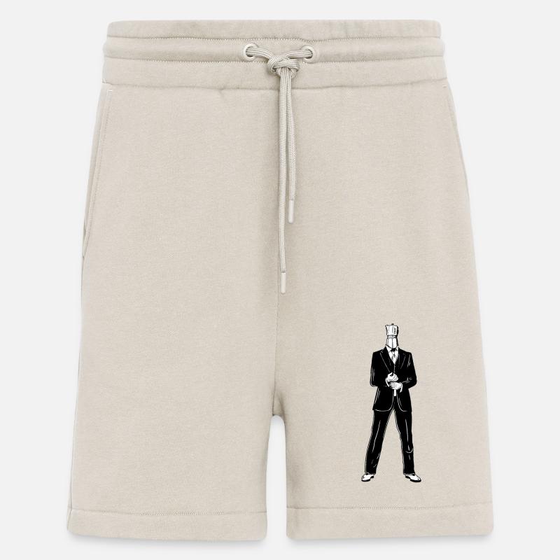 KaffeeAgent - Short bio décontracté fabriqué en UE - WARM CLAY