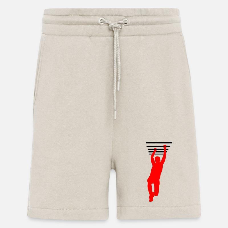 OCR Grip – Hanging Bars Design - Shorts - made by SPREAD - WARM CLAY