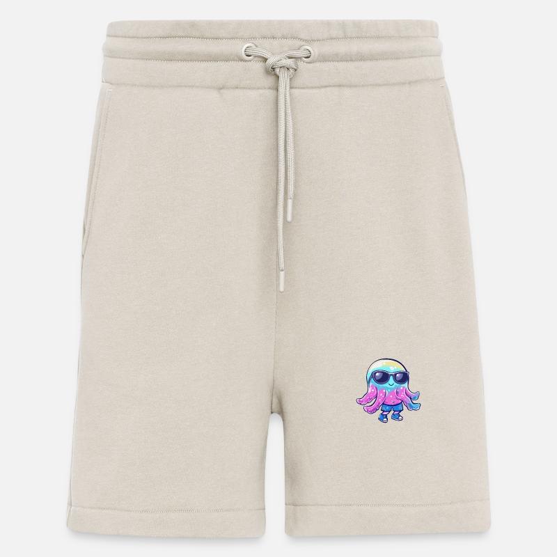 Méduse Cool Summer - Short bio décontracté fabriqué en UE - WARM CLAY