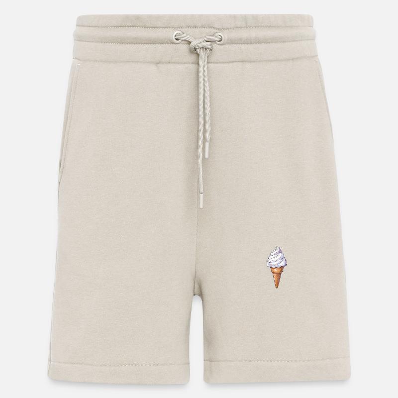 Sommersüße Eistüte Mit Sahnehäubchen - Shorts - made by SPREAD - WARM CLAY