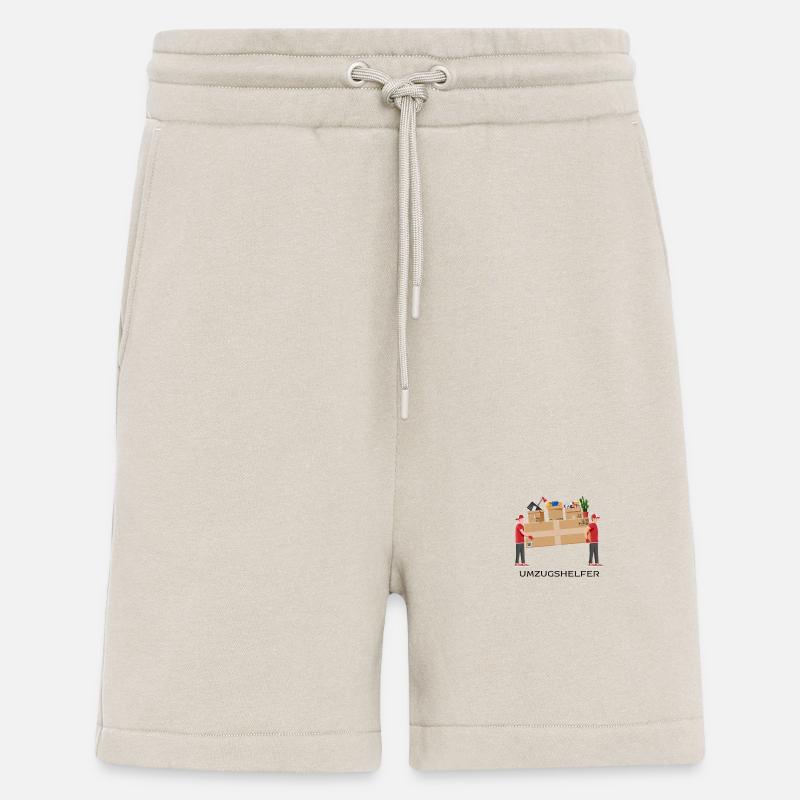 Umzugshelfer - Umzug - Danke - Shorts - made by SPREAD - WARM CLAY