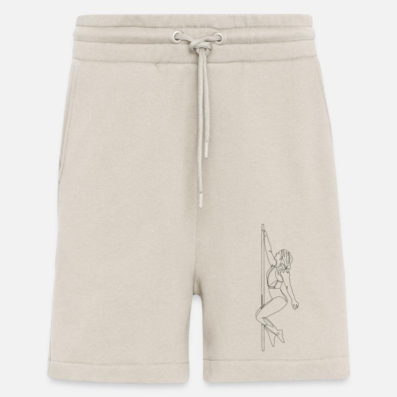 Poledance oneline - Shorts - made by SPREAD - WARM CLAY