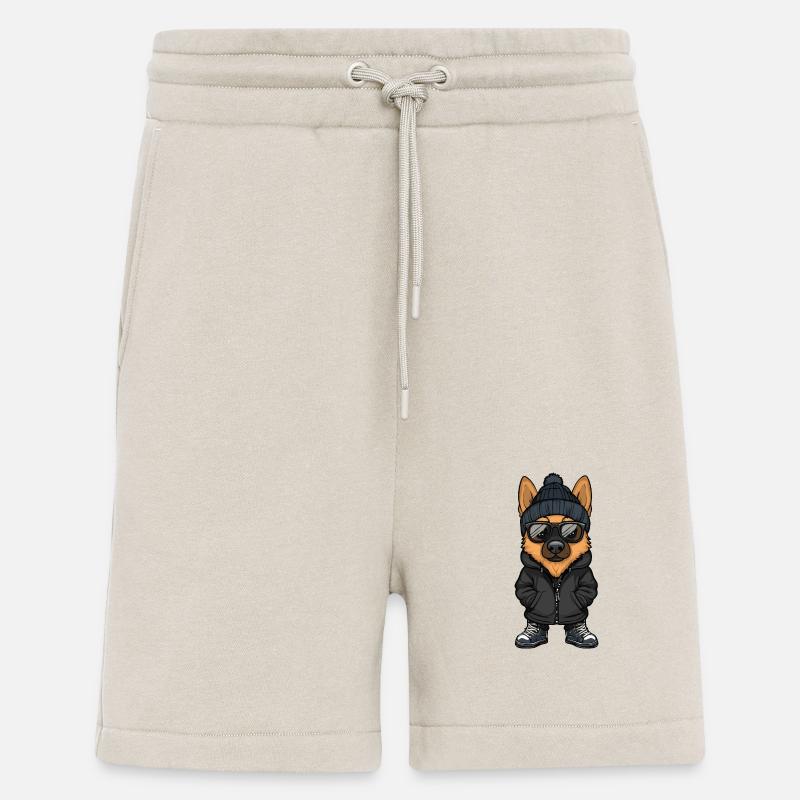 Schäferhund Winter - Shorts - made by SPREAD - WARM CLAY