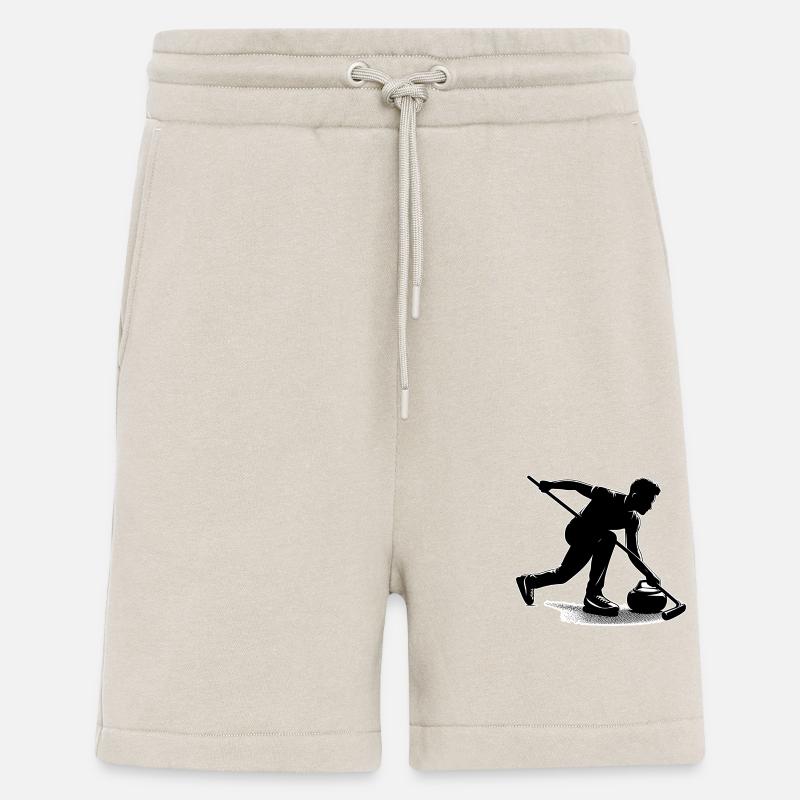 Curling Umriss - Shorts - made by SPREAD - WARM CLAY