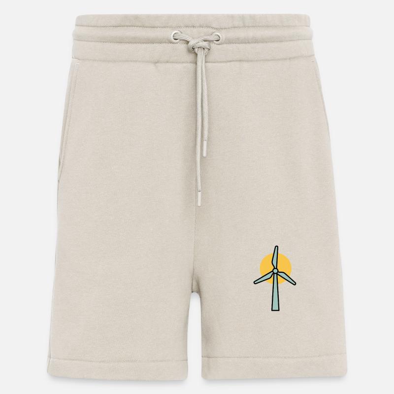 Windrad | Erneuerbare Energien Statement - Shorts - made by SPREAD - WARM CLAY