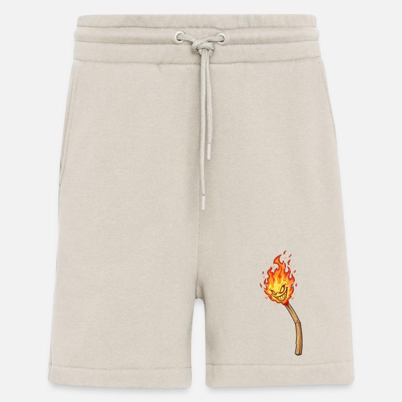 Lodernder Flammenkobold - Shorts - made by SPREAD - WARM CLAY