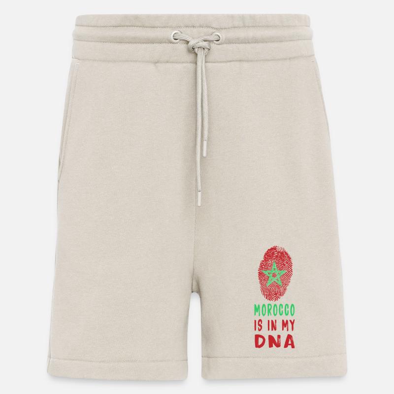 Le Maroc est dans mon ADN / idée cadeau - Short bio décontracté fabriqué en UE - WARM CLAY