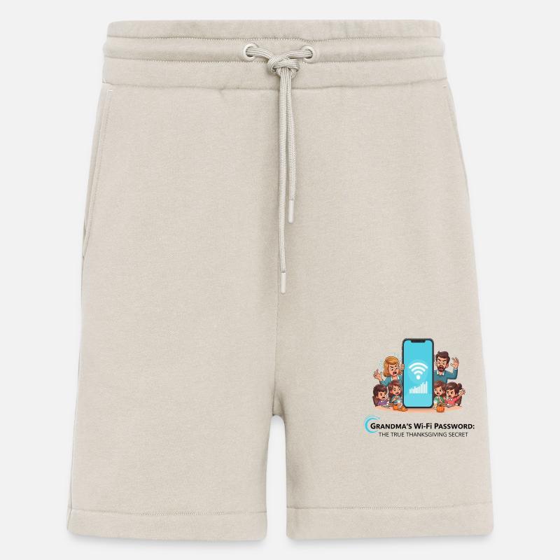 Omas WLAN-Passwort - Shorts - made by SPREAD - WARM CLAY