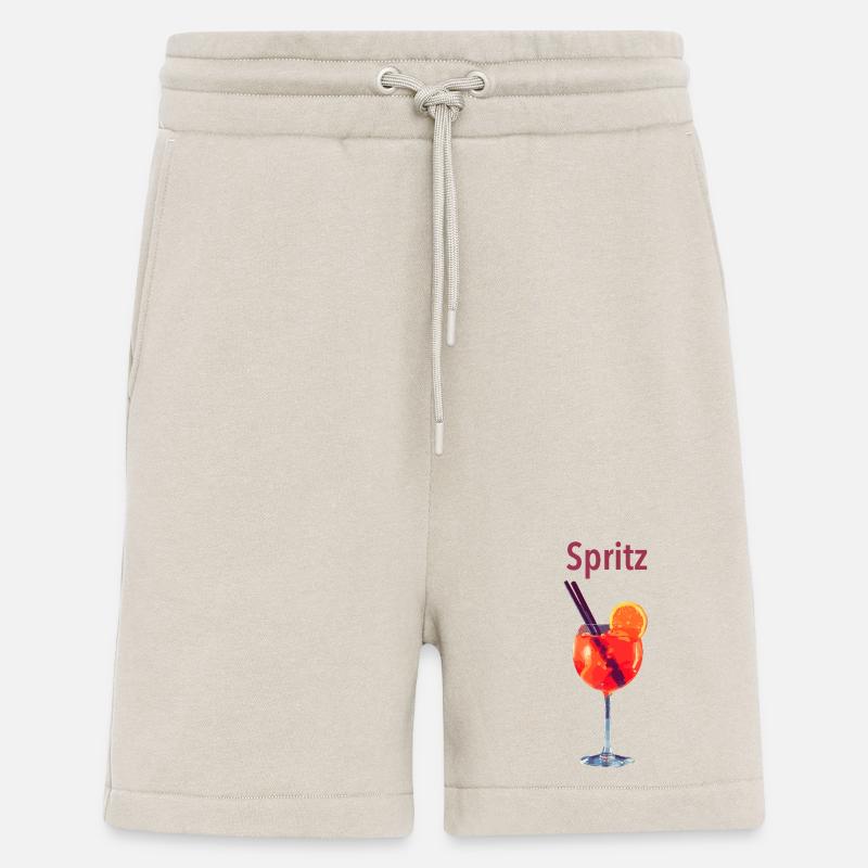 Spritz Glas Illustration - Shorts - made by SPREAD - WARM CLAY