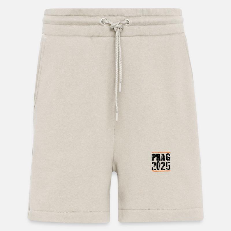 Prag 2025 Spruch - Shorts - made by SPREAD - WARM CLAY
