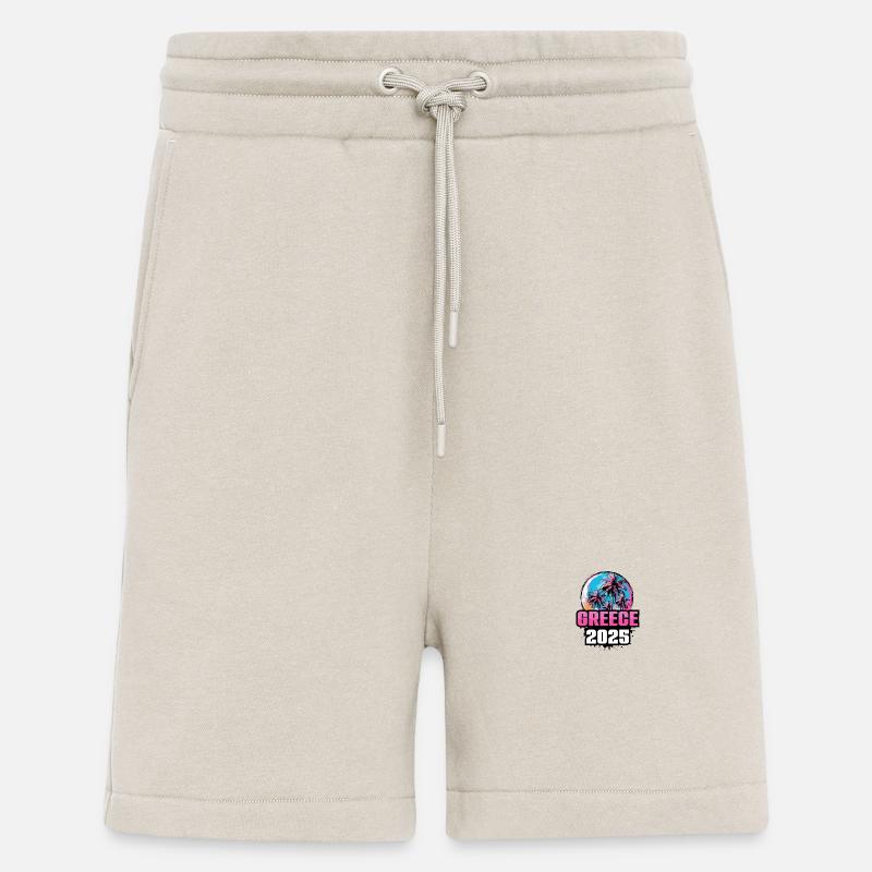 Greece 2025 Palm Trees - Shorts - made by SPREAD - WARM CLAY