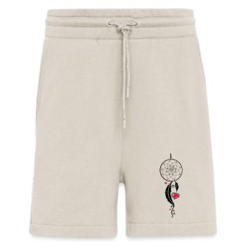 Dreamcatcher with heart and feathers, girlie style - Shorts - made by SPREAD - WARM CLAY - Front