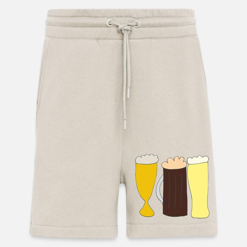 biersorten - Shorts - made by SPREAD - WARM CLAY