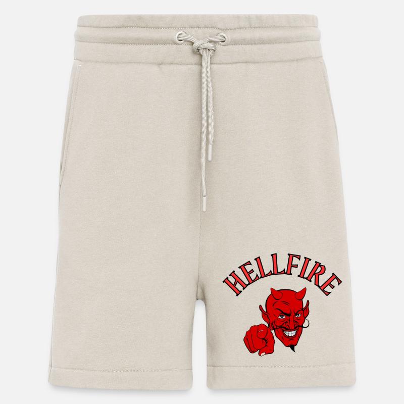 Devil, Satan, Devil, Hellfire - Shorts - made by SPREAD - WARM CLAY
