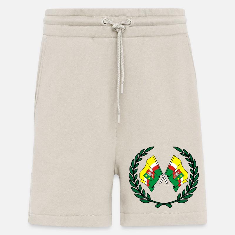 Fahnen Lorbeerkranz - Shorts - made by SPREAD - WARM CLAY