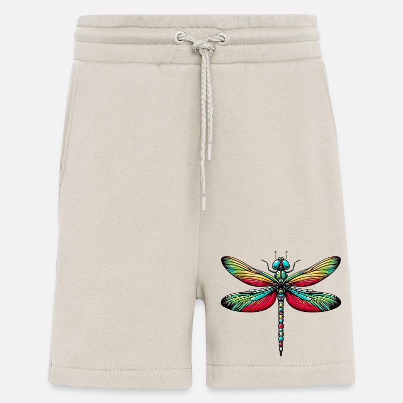 Libellule - Short bio décontracté fabriqué en UE - WARM CLAY