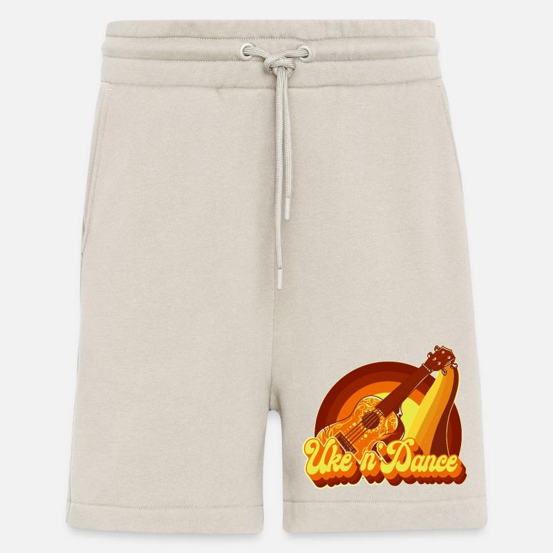 Ukulélé hawaïen ukulélé Retro 70s - Short bio décontracté fabriqué en UE - WARM CLAY