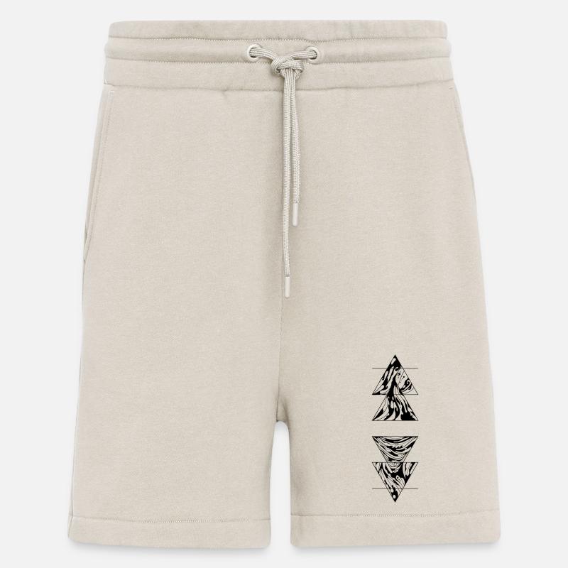 Éléments - Short bio décontracté fabriqué en UE - WARM CLAY