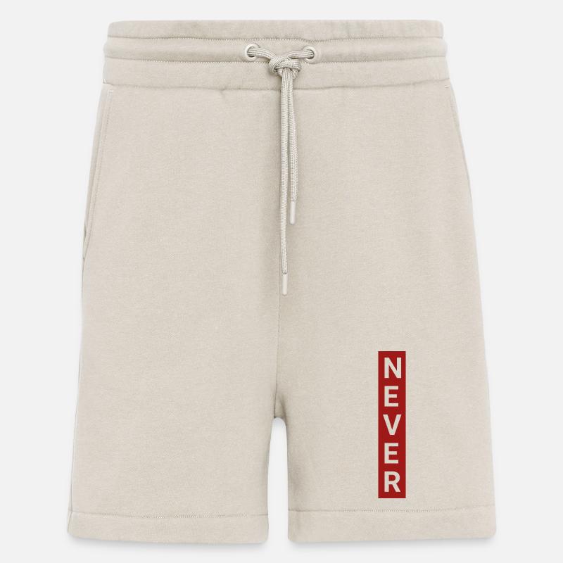 Null Bock,Never ,kein Bock Motivation - Shorts - made by SPREAD - WARM CLAY