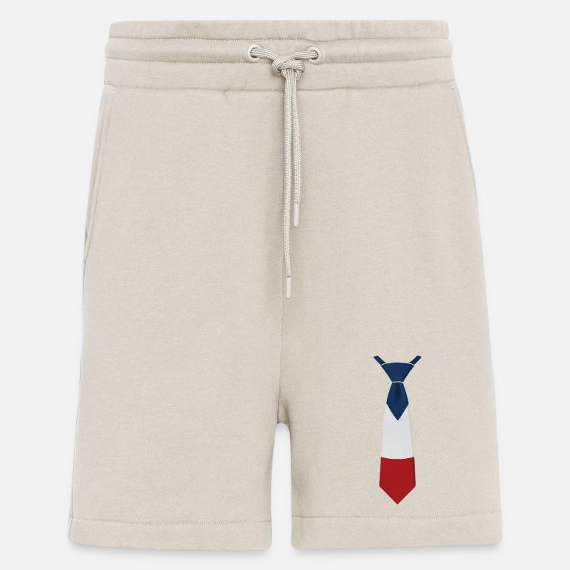 France Tie – Flaggendesign - Shorts - made by SPREAD - WARM CLAY