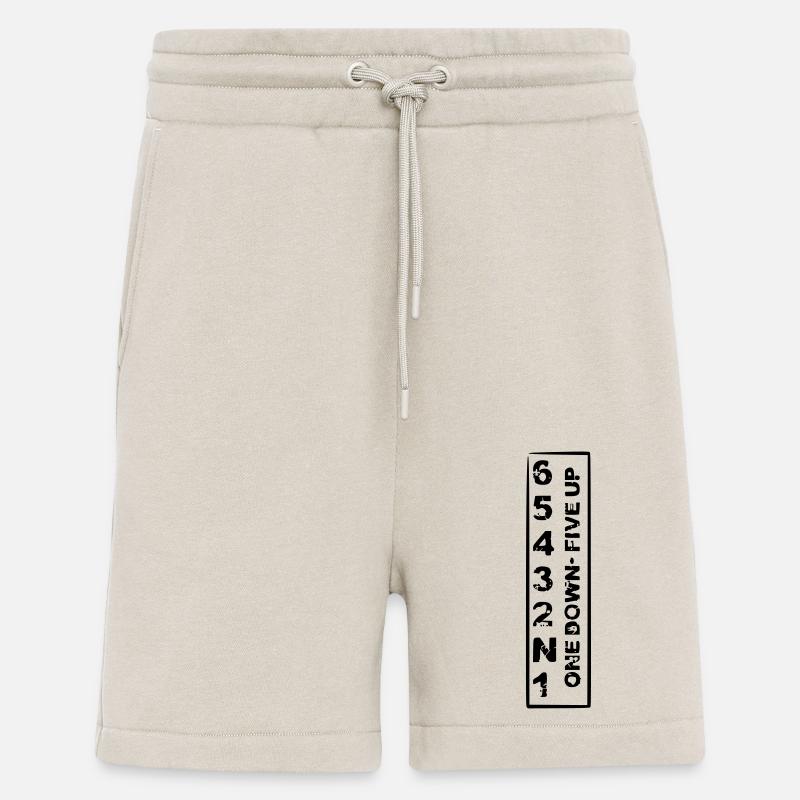 one down five up - Shorts - made by SPREAD - WARM CLAY