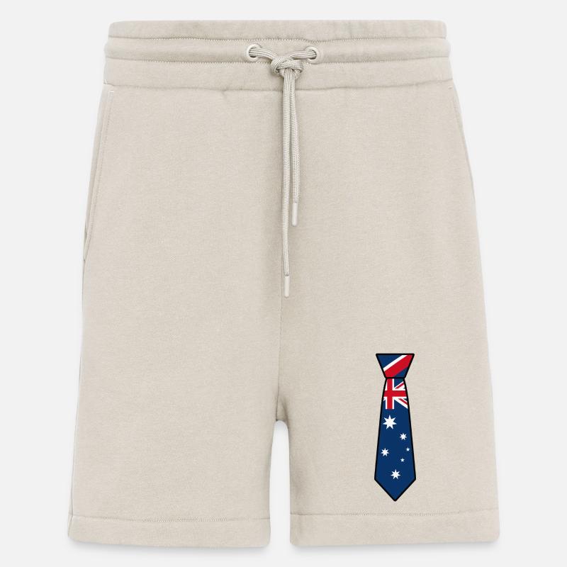 Australia Tie – Flaggendesign - Shorts - made by SPREAD - WARM CLAY