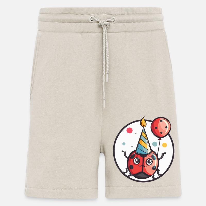 Coccinelle Anniversaire Bébé - Short bio décontracté fabriqué en UE - WARM CLAY