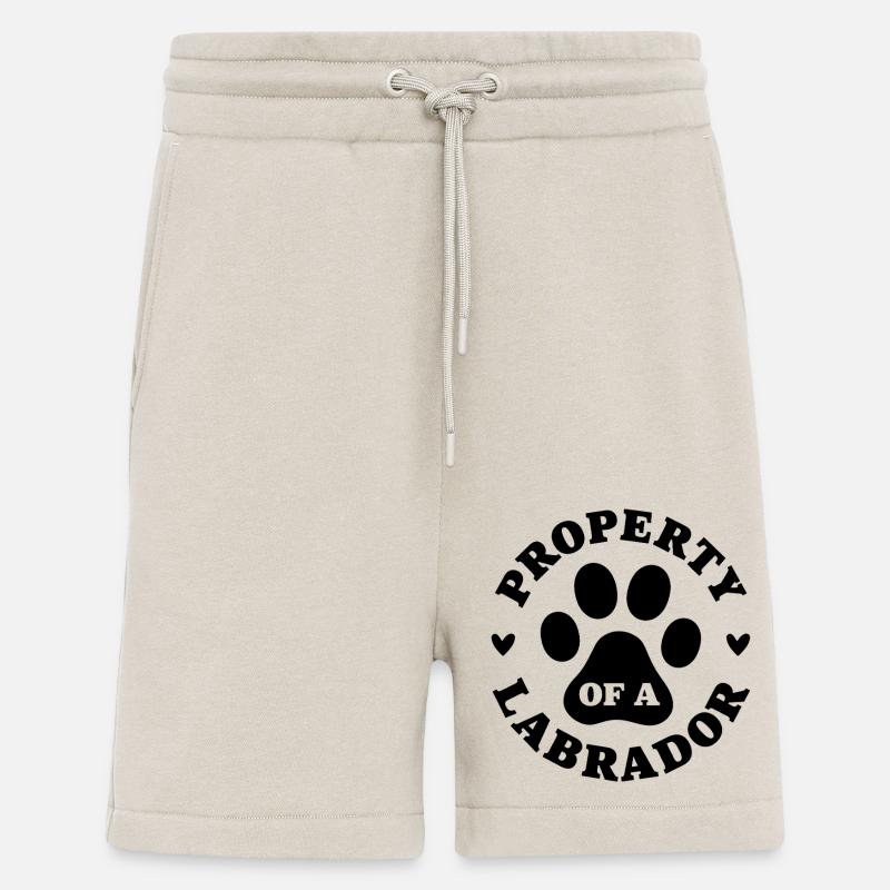 Eigentum eines Labradors - Shorts - made by SPREAD - WARM CLAY