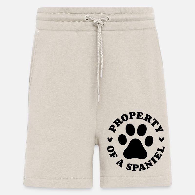 Eigentum eines Spaniels - Shorts - made by SPREAD - WARM CLAY